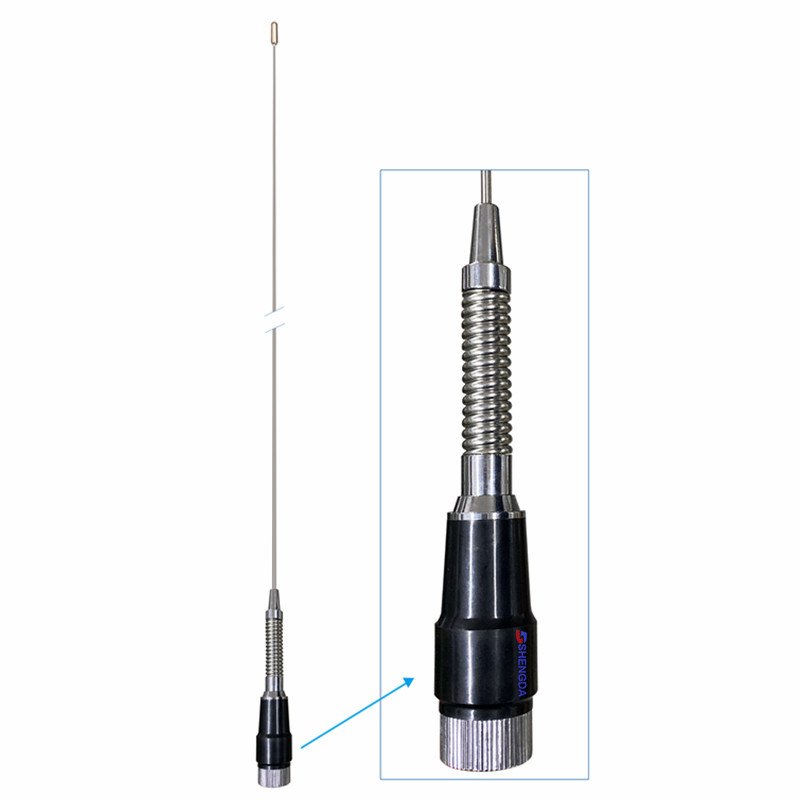 Outdoor Communication VHF 144-174MHz 3.4dBi Car Mobile Antenna with PL259 Connector, Antennas for Communication